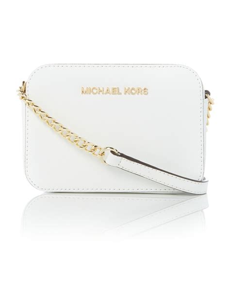 michael kors white bag ebay|michael kors white bag small.